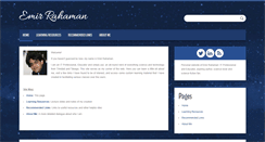 Desktop Screenshot of emirrahaman.com